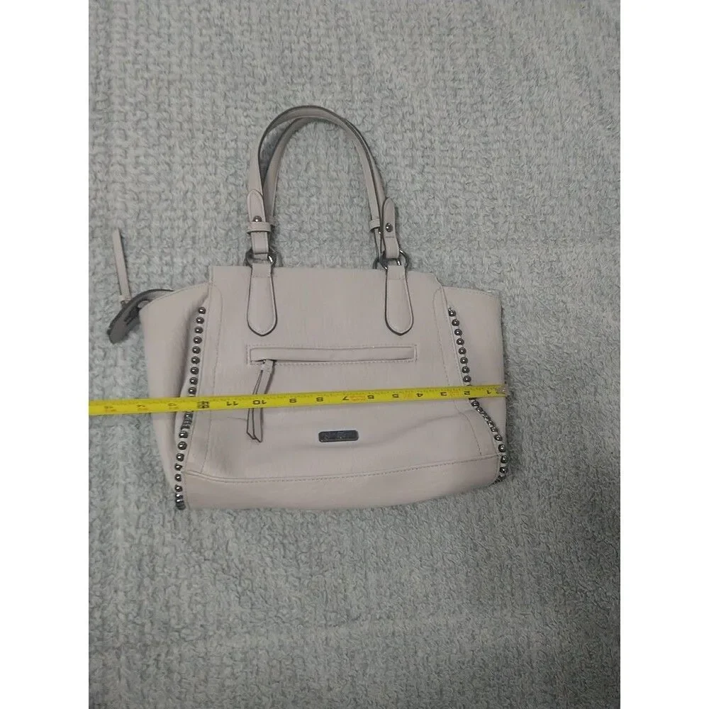 Jessica Simpson Handbag Gray Pewter Embellishment Boho